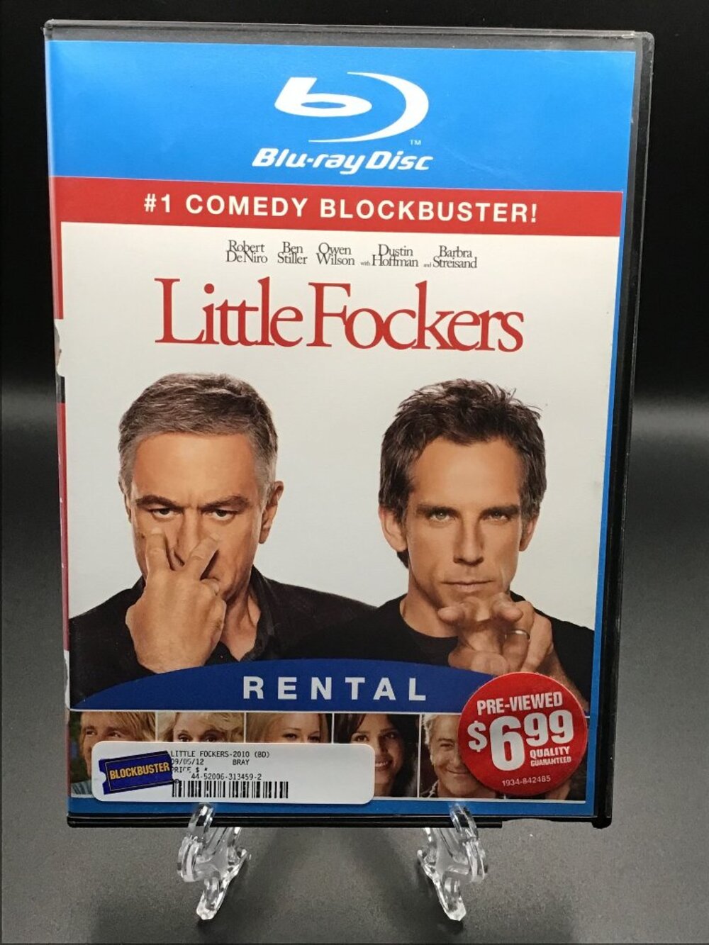 Little Fockers - Rental Exclusive (Blu-Ray, 2011) Blockbuster Video Comedy Movie